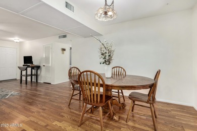 Charming 2-bedroom Gemini home in the vibrant 55+ community of on Sun City Lakes West and East in Arizona - for sale on GolfHomes.com, golf home, golf lot