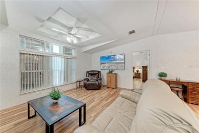 Welcome to this 3-bedroom, 2-bath fully furnished turnkey mobile on Kings Gate Golf Club in Florida - for sale on GolfHomes.com, golf home, golf lot