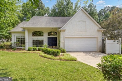 Tucked within the heart of Peachtree City's beloved Kenton Place on Braelinn Golf Club in Georgia - for sale on GolfHomes.com, golf home, golf lot