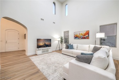 Located within Red Rock Country Club, this exquisite 4-bedroom on Red Rock Country Club in Nevada - for sale on GolfHomes.com, golf home, golf lot