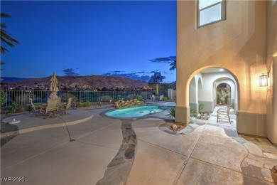 Located within Red Rock Country Club, this exquisite 4-bedroom on Red Rock Country Club in Nevada - for sale on GolfHomes.com, golf home, golf lot