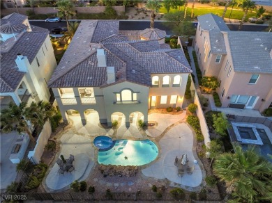 Located within Red Rock Country Club, this exquisite 4-bedroom on Red Rock Country Club in Nevada - for sale on GolfHomes.com, golf home, golf lot