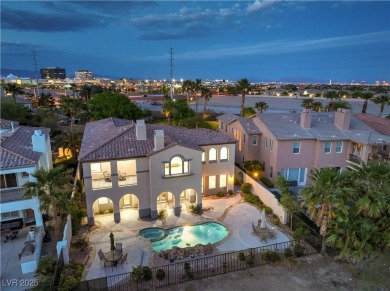 Located within Red Rock Country Club, this exquisite 4-bedroom on Red Rock Country Club in Nevada - for sale on GolfHomes.com, golf home, golf lot