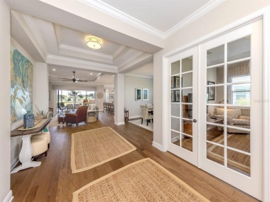 Come on into a beautiful, sophisticated coastal, Sea Star model on Boca Royale Golf and Country Club in Florida - for sale on GolfHomes.com, golf home, golf lot