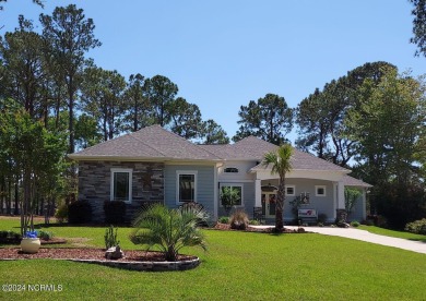 Built in 2018 this 3 bedroom 2 bath, one level home is a coastal on Sea Trail Golf Resort in North Carolina - for sale on GolfHomes.com, golf home, golf lot