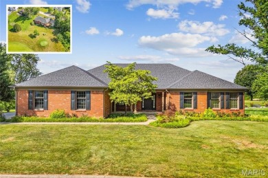Luxury Golf Course Living Awaits! Sprawling ranch home sits near on The Orchards Golf Club in Illinois - for sale on GolfHomes.com, golf home, golf lot