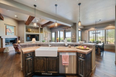 This elegant home sits on the Entrada Fairway with large windows on  in Utah - for sale on GolfHomes.com, golf home, golf lot