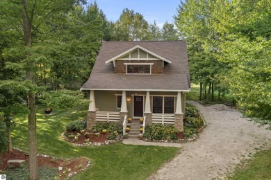 Experience year-round comfort and elegance in this like-new on Crystal Mountain Golf Course in Michigan - for sale on GolfHomes.com, golf home, golf lot