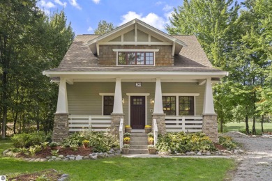 Experience year-round comfort and elegance in this like-new on Crystal Mountain Golf Course in Michigan - for sale on GolfHomes.com, golf home, golf lot