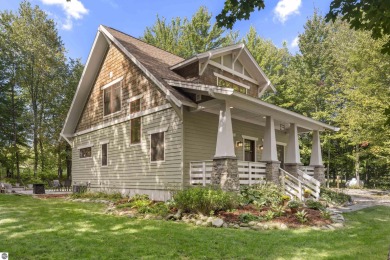 Experience year-round comfort and elegance in this like-new on Crystal Mountain Golf Course in Michigan - for sale on GolfHomes.com, golf home, golf lot