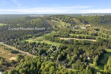 Experience year-round comfort and elegance in this like-new on Crystal Mountain Golf Course in Michigan - for sale on GolfHomes.com, golf home, golf lot