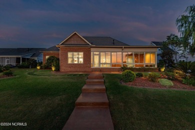 Step into luxury coastal living at its finest in this on Compass Pointe Golf Course in North Carolina - for sale on GolfHomes.com, golf home, golf lot