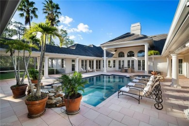 Classic Luxury meets a beautiful location and privacy! Nestled on Naples National Golf Club in Florida - for sale on GolfHomes.com, golf home, golf lot