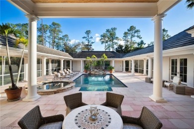 Classic Luxury meets a beautiful location and privacy! Nestled on Naples National Golf Club in Florida - for sale on GolfHomes.com, golf home, golf lot