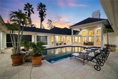 Classic Luxury meets a beautiful location and privacy! Nestled on Naples National Golf Club in Florida - for sale on GolfHomes.com, golf home, golf lot