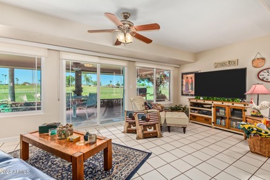 Beautifully upd Golf Course home! New garage door & flagstone on Sun City Lakes West and East in Arizona - for sale on GolfHomes.com, golf home, golf lot