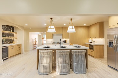 Experience luxury living in this beautifully appointed 3-bedroom on Oakcreek Country Club in Arizona - for sale on GolfHomes.com, golf home, golf lot