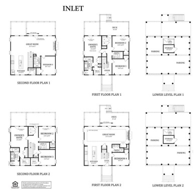 Inlet ll Model offered by Gemcraft Homes New Construction on Captains Cove Golf and Yacht Club in Virginia - for sale on GolfHomes.com, golf home, golf lot