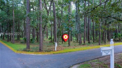 Beautifully wooded lot in sound oriented neighborhood of Port on Haig Point Golf Club in South Carolina - for sale on GolfHomes.com, golf home, golf lot