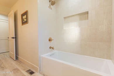 Experience luxury living in this beautifully appointed 3-bedroom on Oakcreek Country Club in Arizona - for sale on GolfHomes.com, golf home, golf lot