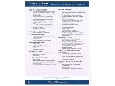 Move In Ready - Inlet ll B Model offered by Gemcraft Homes New on Captains Cove Golf and Yacht Club in Virginia - for sale on GolfHomes.com, golf home, golf lot
