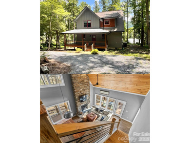 Mountain-Modern Craftsman Home in Linville Falls Mountain Club on Linville Falls Golf Club in North Carolina - for sale on GolfHomes.com, golf home, golf lot