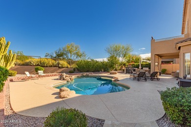 Luxurious 4-Bedroom Residence with Golf Course Views & Elegant on Las Sendas Golf Club in Arizona - for sale on GolfHomes.com, golf home, golf lot