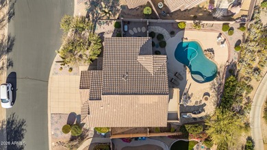 Luxurious 4-Bedroom Residence with Golf Course Views & Elegant on Las Sendas Golf Club in Arizona - for sale on GolfHomes.com, golf home, golf lot