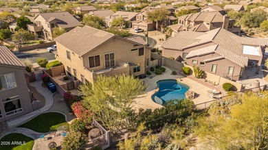 Luxurious 4-Bedroom Residence with Golf Course Views & Elegant on Las Sendas Golf Club in Arizona - for sale on GolfHomes.com, golf home, golf lot