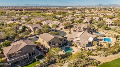 Luxurious 4-Bedroom Residence with Golf Course Views & Elegant on Las Sendas Golf Club in Arizona - for sale on GolfHomes.com, golf home, golf lot