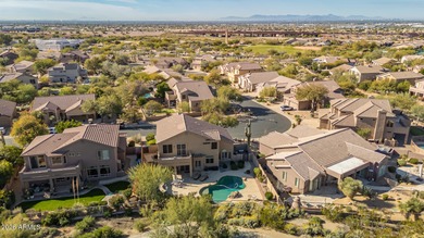 Luxurious 4-Bedroom Residence with Golf Course Views & Elegant on Las Sendas Golf Club in Arizona - for sale on GolfHomes.com, golf home, golf lot