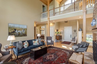 Indulge in mountain living within this 4-bedroom, 5.5-bath on Burlingame Country Club in North Carolina - for sale on GolfHomes.com, golf home, golf lot