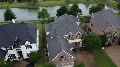 Resort-Style Living with Stunning Water Views in Gated Frisco on Heritage Lakes - Par 3 - 9 Hole Course in Texas - for sale on GolfHomes.com, golf home, golf lot
