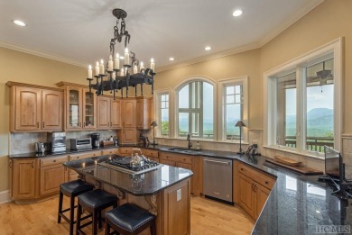 Indulge in mountain living within this 4-bedroom, 5.5-bath on Burlingame Country Club in North Carolina - for sale on GolfHomes.com, golf home, golf lot