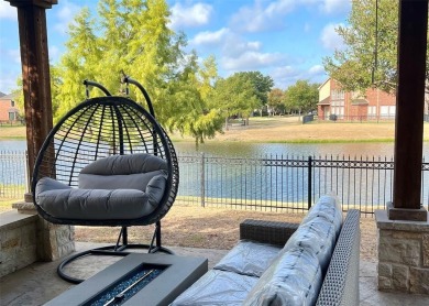Resort-Style Living with Stunning Water Views in Gated Frisco on Heritage Lakes - Par 3 - 9 Hole Course in Texas - for sale on GolfHomes.com, golf home, golf lot
