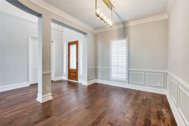 Resort-Style Living with Stunning Water Views in Gated Frisco on Heritage Lakes - Par 3 - 9 Hole Course in Texas - for sale on GolfHomes.com, golf home, golf lot