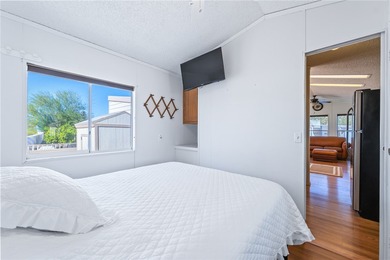 Welcome home to this beautifully maintained park model in the on Riverview Golf Course in Arizona - for sale on GolfHomes.com, golf home, golf lot