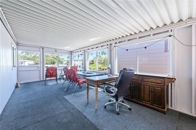 Welcome home to this beautifully maintained park model in the on Riverview Golf Course in Arizona - for sale on GolfHomes.com, golf home, golf lot