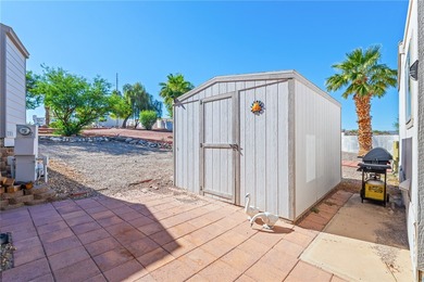 Welcome home to this beautifully maintained park model in the on Riverview Golf Course in Arizona - for sale on GolfHomes.com, golf home, golf lot