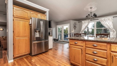 Exceptional contemporary ranch with golf course views, three car on Galena Golf Club in Illinois - for sale on GolfHomes.com, golf home, golf lot