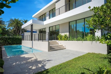 Experience Modern Elegance on the exclusive island of Key on Crandon Golf At Key Biscayne in Florida - for sale on GolfHomes.com, golf home, golf lot
