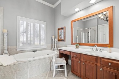 Luxury living in the prestigious Enclave section of Woodmont on Woodmont Golf and Country Club in Georgia - for sale on GolfHomes.com, golf home, golf lot