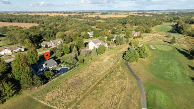 Exceptional contemporary ranch with golf course views, three car on Galena Golf Club in Illinois - for sale on GolfHomes.com, golf home, golf lot