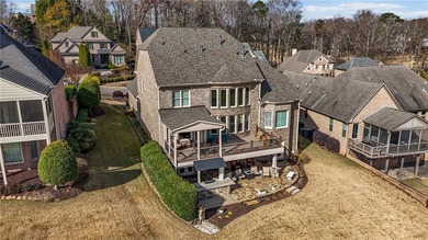 Luxury living in the prestigious Enclave section of Woodmont on Woodmont Golf and Country Club in Georgia - for sale on GolfHomes.com, golf home, golf lot