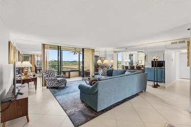 Stunning Golf Course Views from this 6th Floor Gem! Beautifully on Boca Pointe Country Club in Florida - for sale on GolfHomes.com, golf home, golf lot