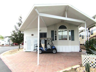 Located in the 55+ Regal Ridge Cooperative Community, this 2011 on Deer Creek RV Golf Resort in Florida - for sale on GolfHomes.com, golf home, golf lot
