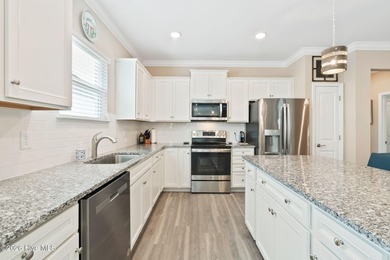 Pride of ownership is evident in this meticulously maintained on Crow Creek Golf Club in North Carolina - for sale on GolfHomes.com, golf home, golf lot