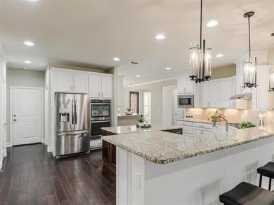 Light Bright and Open, this Sonoma Cove floor plan is in an on Frisco Lakes Golf Course in Texas - for sale on GolfHomes.com, golf home, golf lot