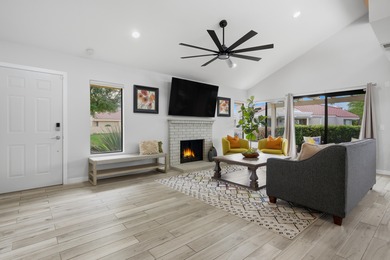 Beautifully remodeled and move-in ready, this stylish 3-bedroom on Desert Springs Golf Club in California - for sale on GolfHomes.com, golf home, golf lot