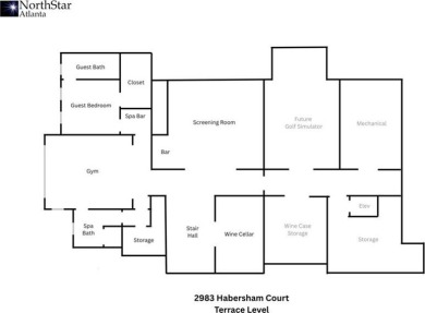 Situated on a private corner of this tree-lined cul-de-sac off on Bobby Jones Golf Club in Georgia - for sale on GolfHomes.com, golf home, golf lot